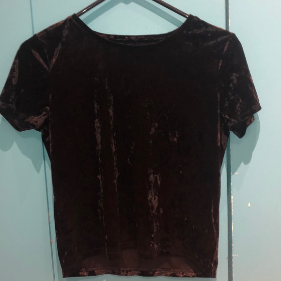 black velvet top - aeropostale - Picture 1 of 1